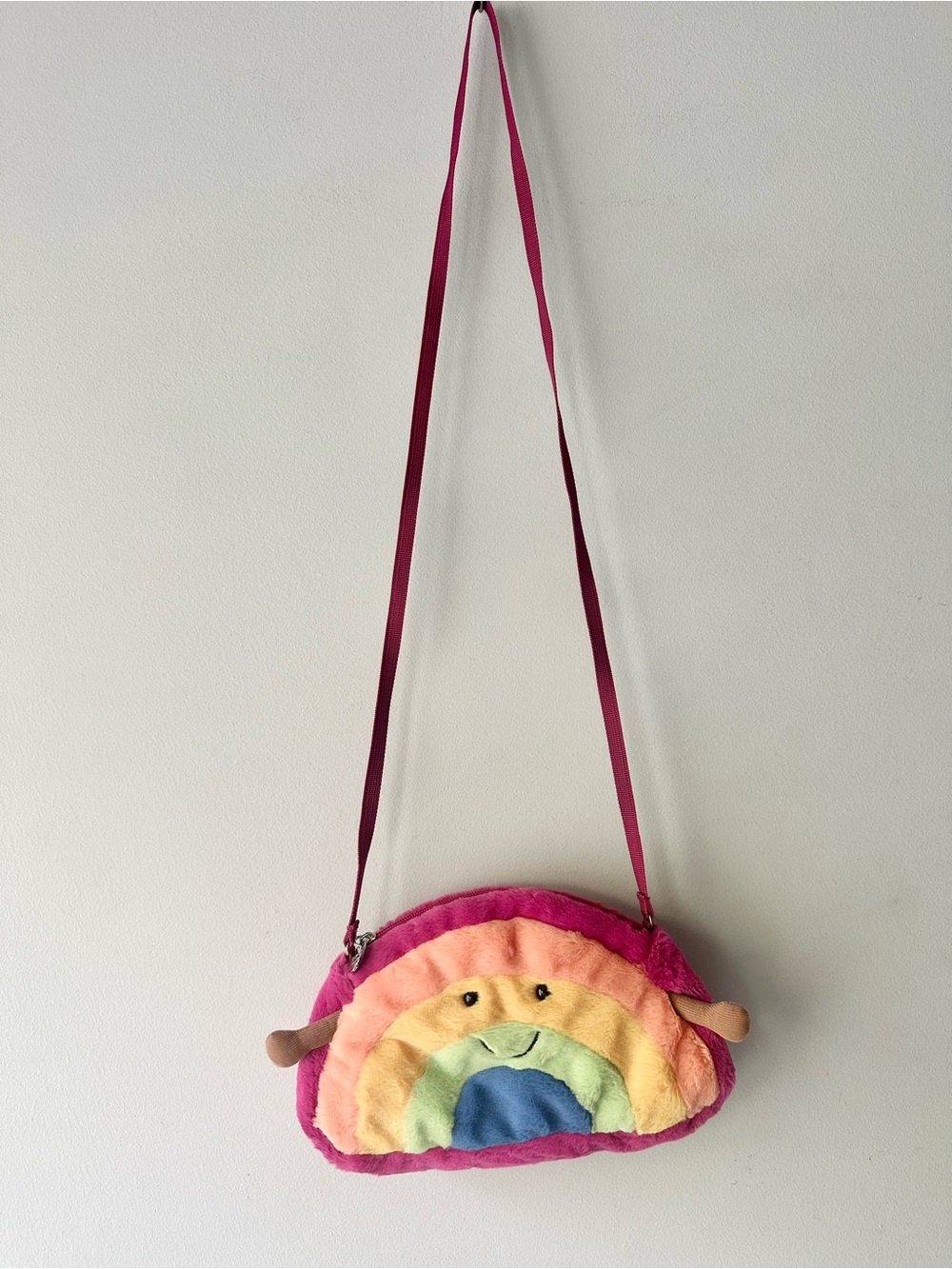 Jellycat Amuseables Rainbow Plush Crossbody Bag